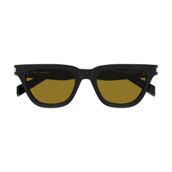 NEW SAINT LAURENT SL462SULPICE 009 Black/Yellow - Picture 2 of 3